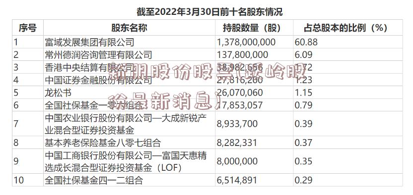 新朋股份股票(跃岭股份最新消息)