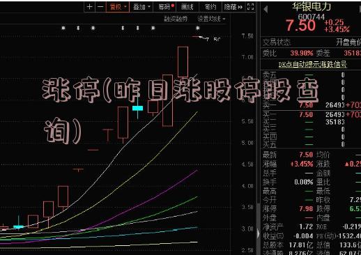 涨停(昨日涨股停股查询)