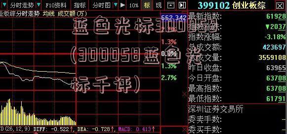 蓝色光标300058(300058蓝色光标千评)