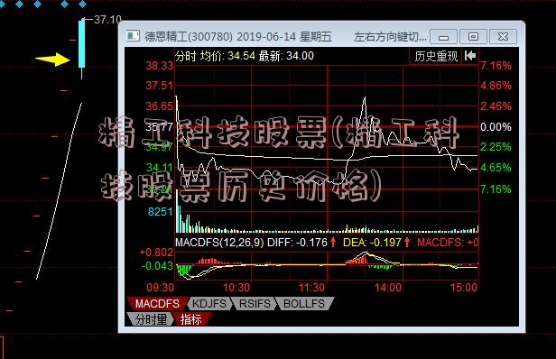 精工科技股票(精工科技股票历史价格)