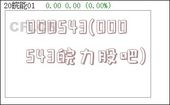 000543(000543皖力股吧)