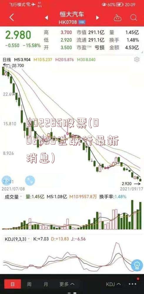 002285股票(002285世联行最新消息)