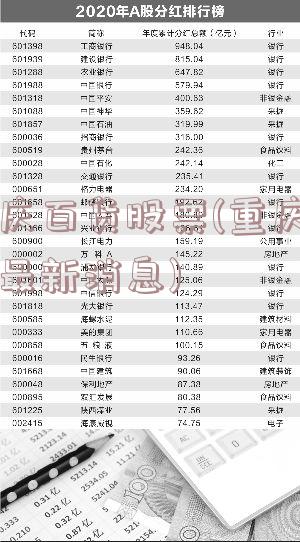 重庆百货股票(重庆百货最新消息)