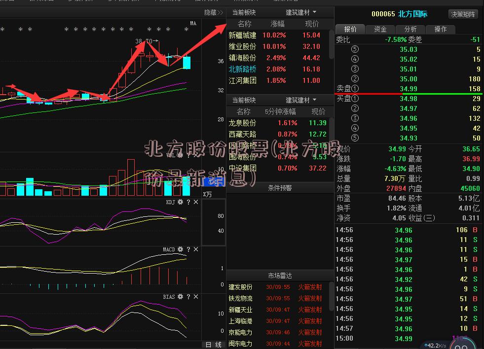 北方股份股票(北方股份最新消息)