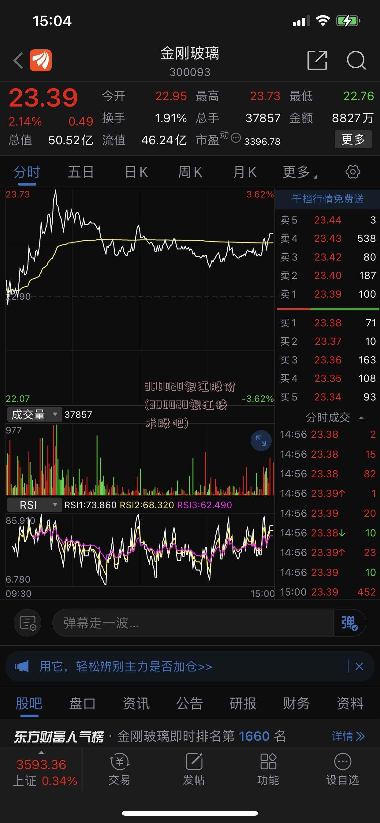 300020银江股份(300020银江技术股吧)