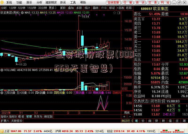 宝莫股份股票(000662天夏智慧)