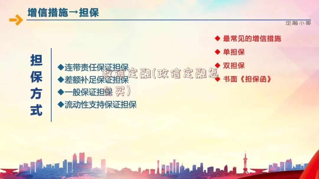 政信定融(政信定融怎么买)