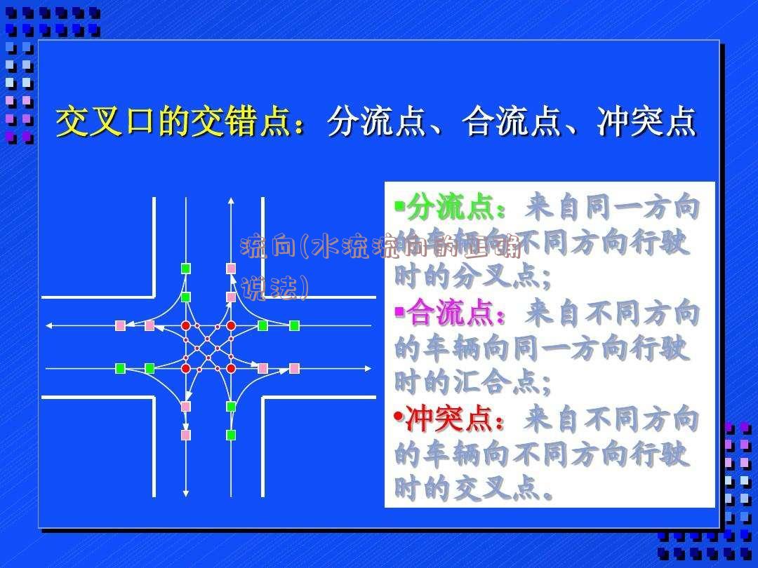 流向(水流流向的正确说法)