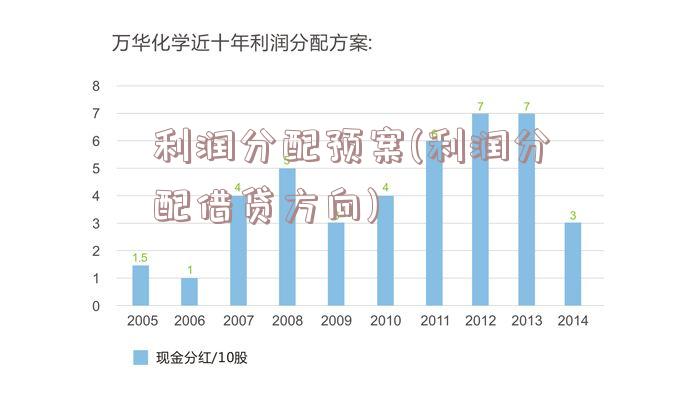 利润分配预案(利润分配借贷方向)
