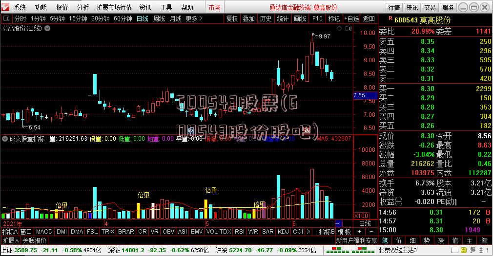 600543股票(600543股份股吧)