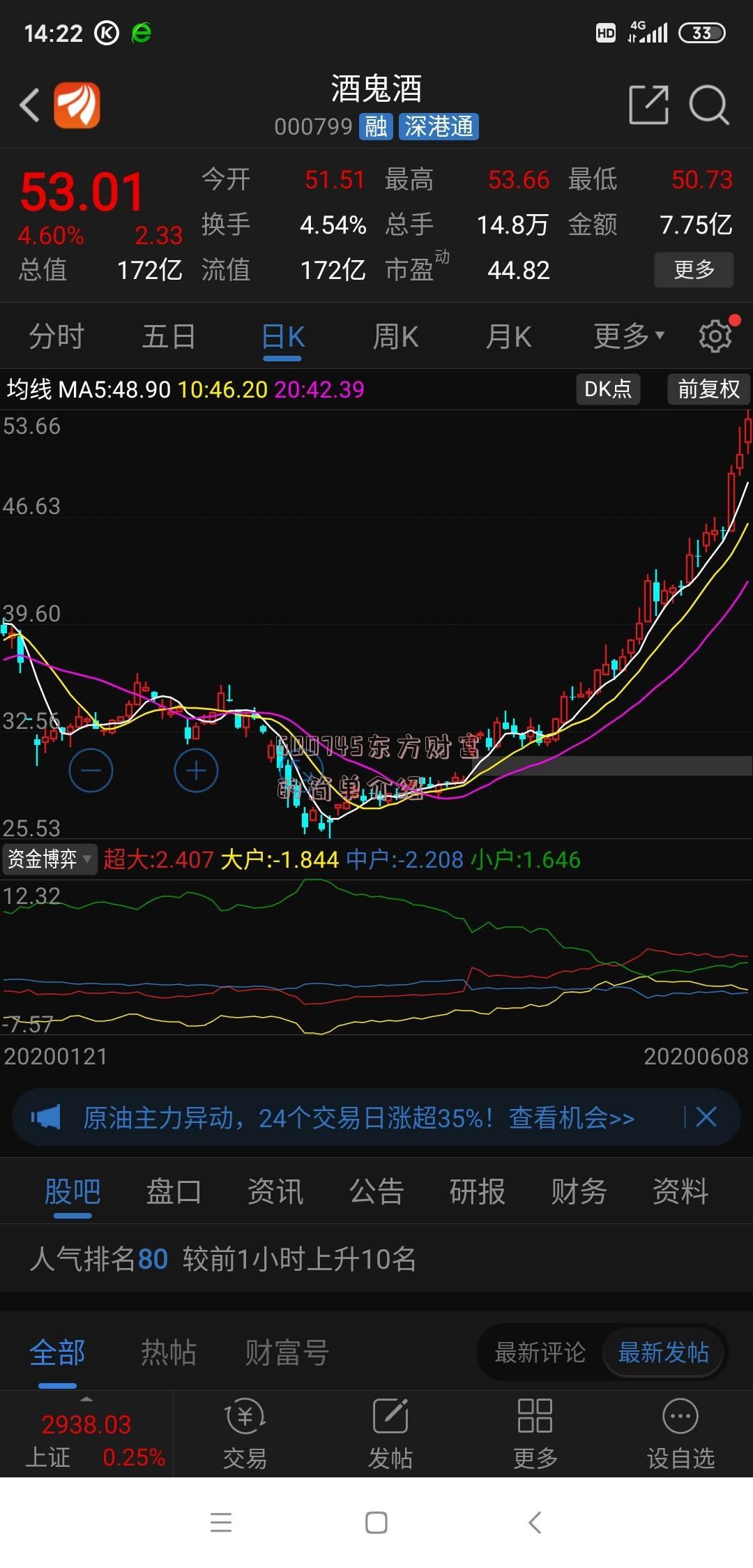 600745东方财富的简单介绍