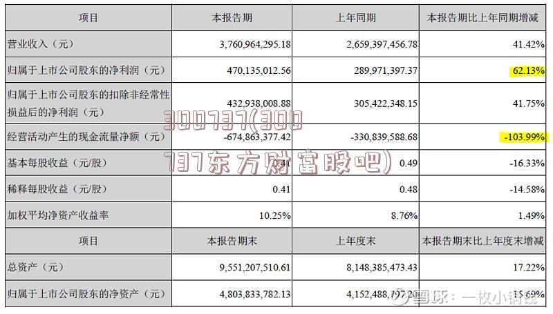 300737(300737东方财富股吧)