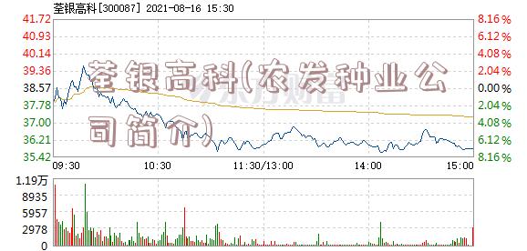 荃银高科(农发种业公司简介)