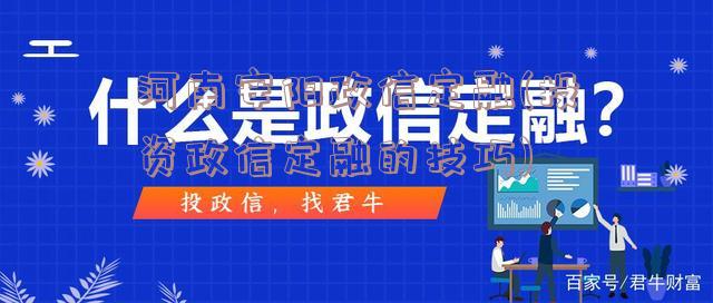 河南安阳政信定融(投资政信定融的技巧)