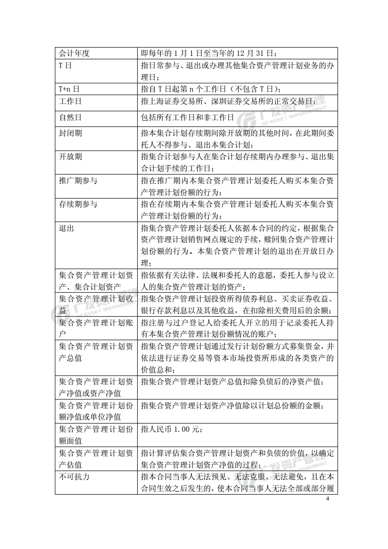 集合资产管理计划(集合计划产品有风险吗)