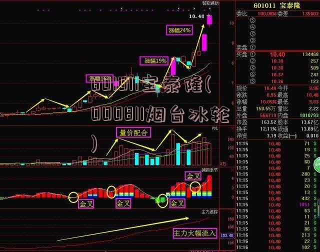601011宝泰隆(000811烟台冰轮)