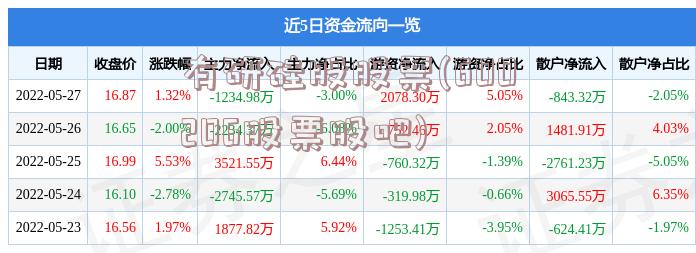 有研硅股股票(600206股票股吧)