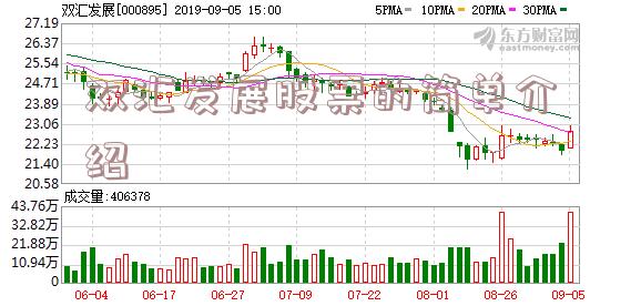 双汇发展股票的简单介绍