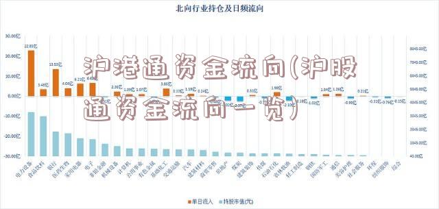 沪港通资金流向(沪股通资金流向一览)