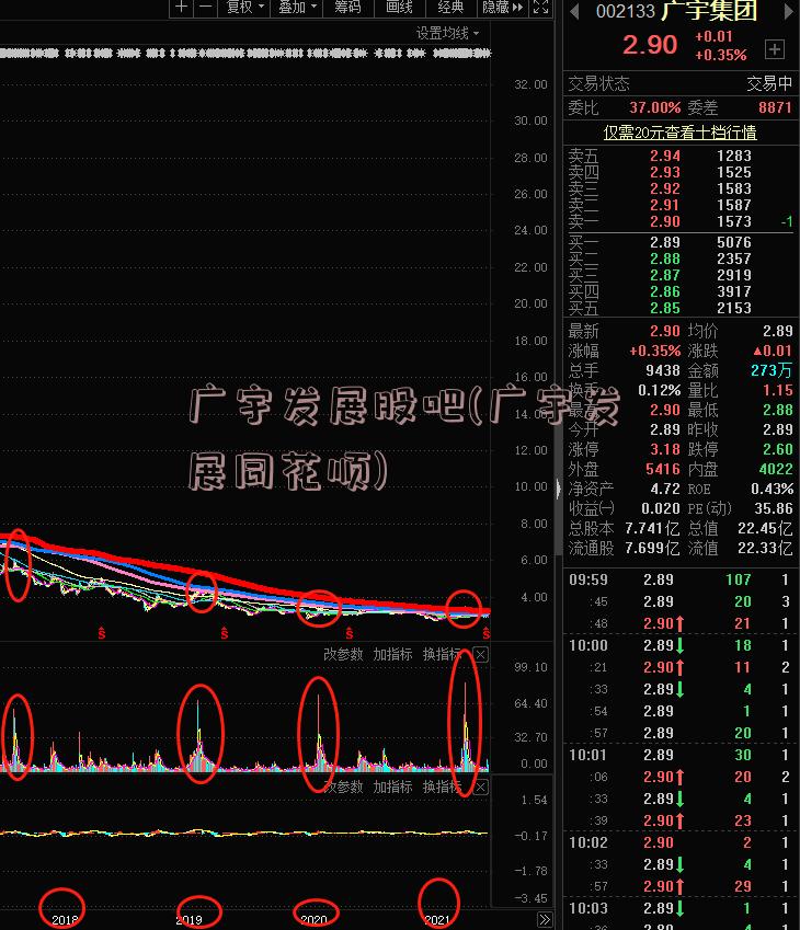 广宇发展股吧(广宇发展同花顺)
