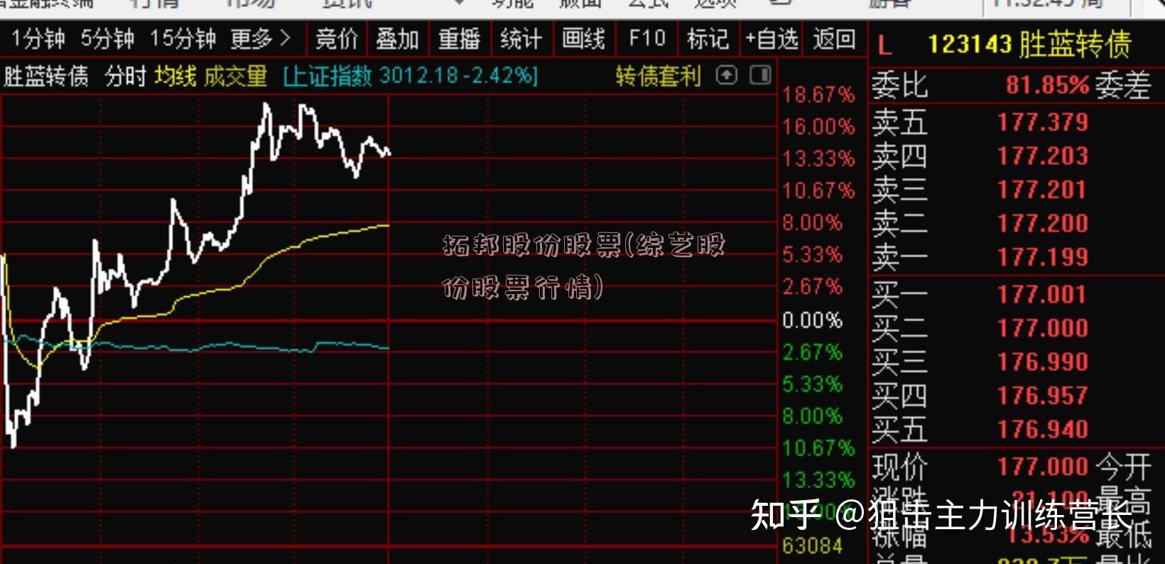 拓邦股份股票(综艺股份股票行情)