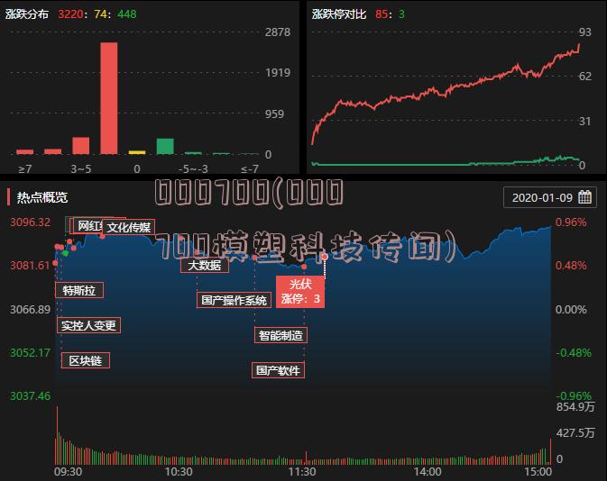 000700(000700模塑科技传闻)