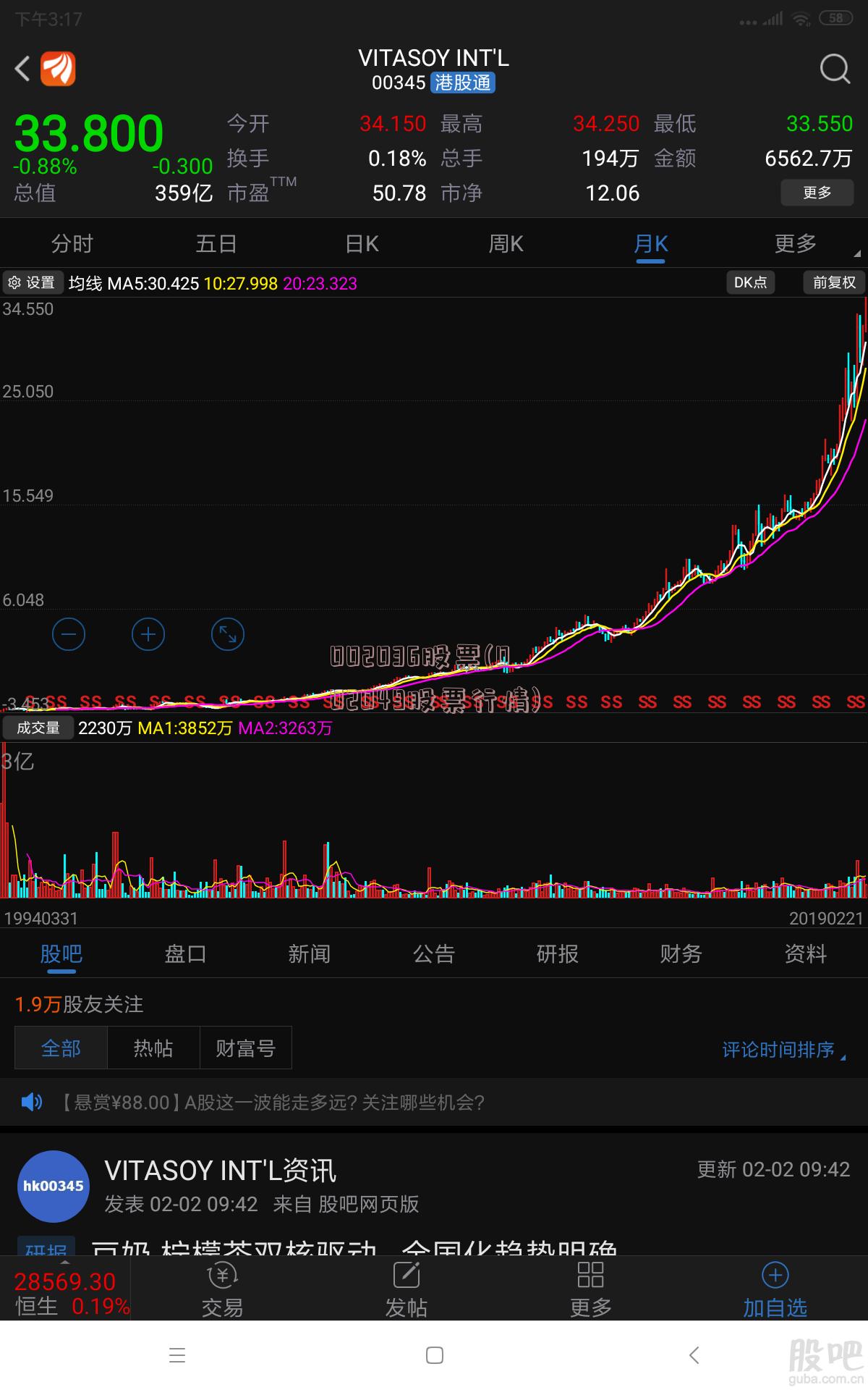 002036股票(002049股票行情)