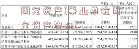 固定资产(事业单位固定资产管理)