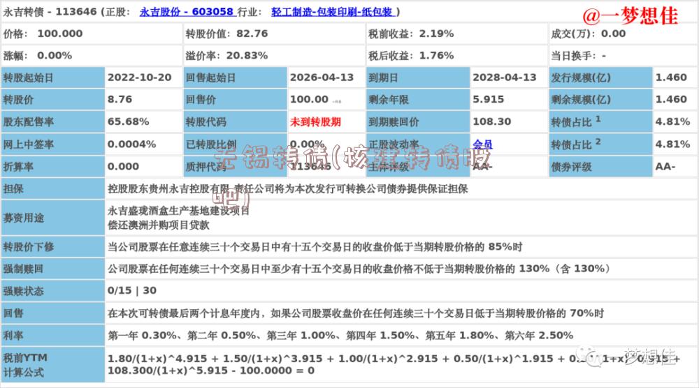 无锡转债(核建转债股吧)