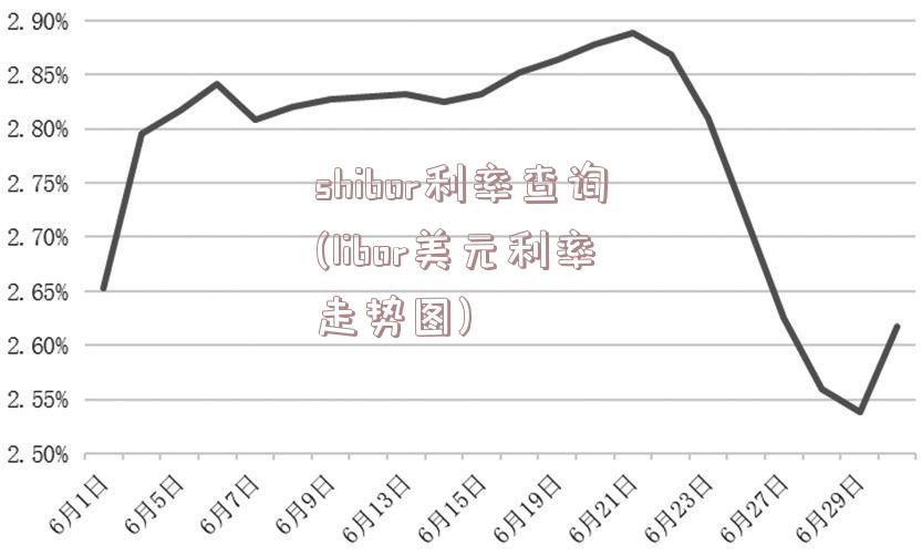 shibor利率查询(libor美元利率走势图)