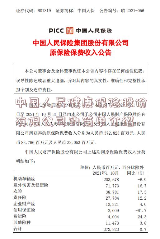 中国人民健康保险股份有限公司的简单介绍