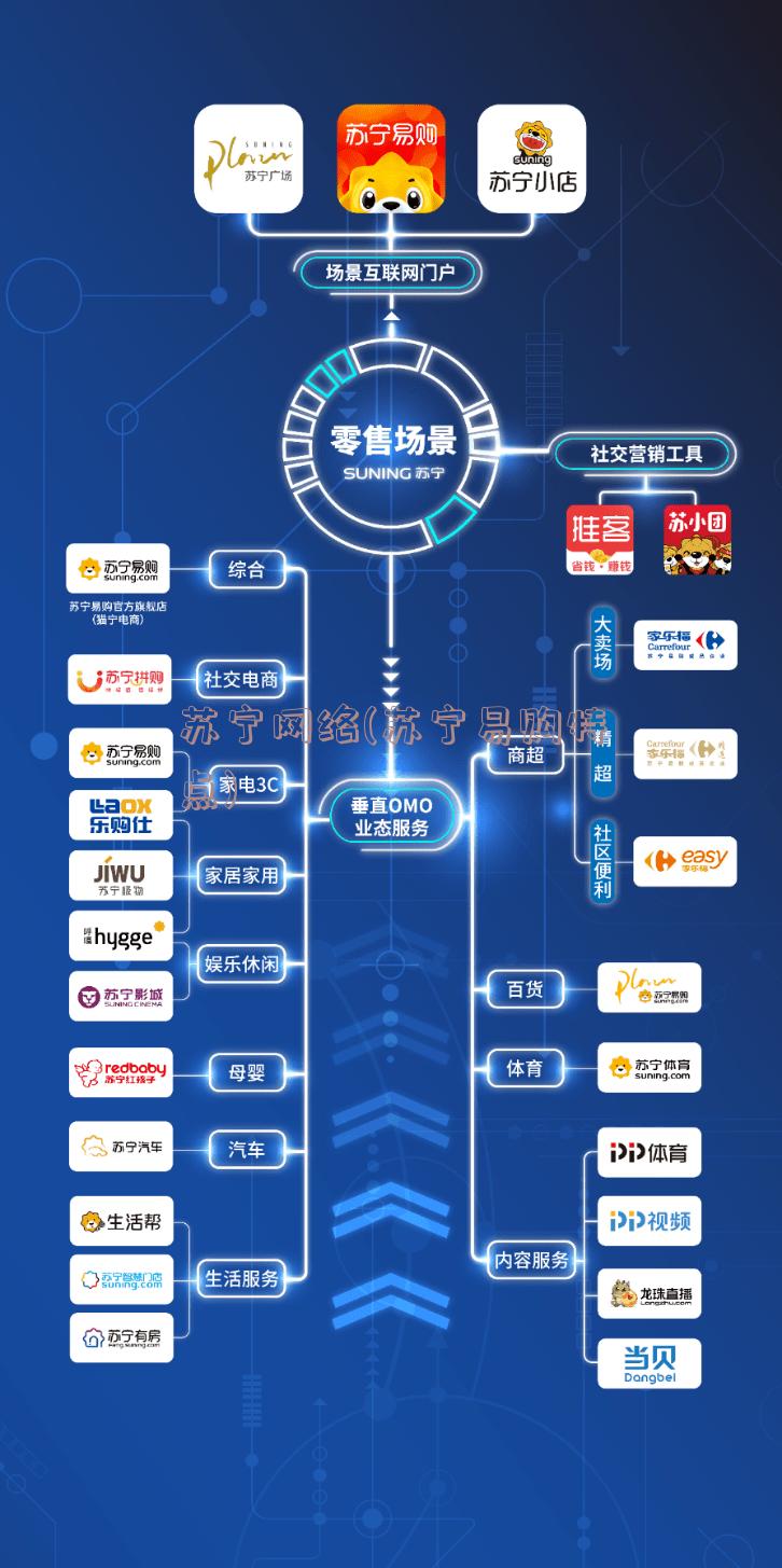 苏宁网络(苏宁易购特点)