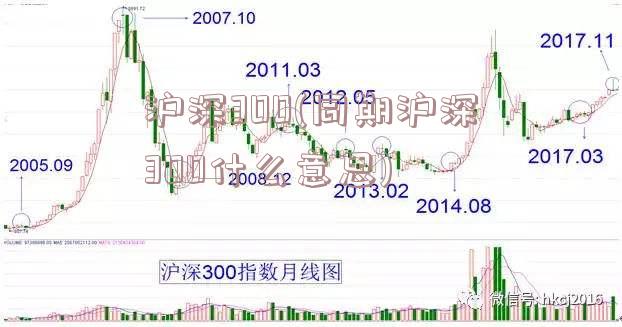 沪深300(同期沪深300什么意思)