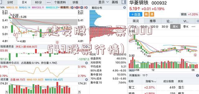 建发股份股票(000543股票行情)