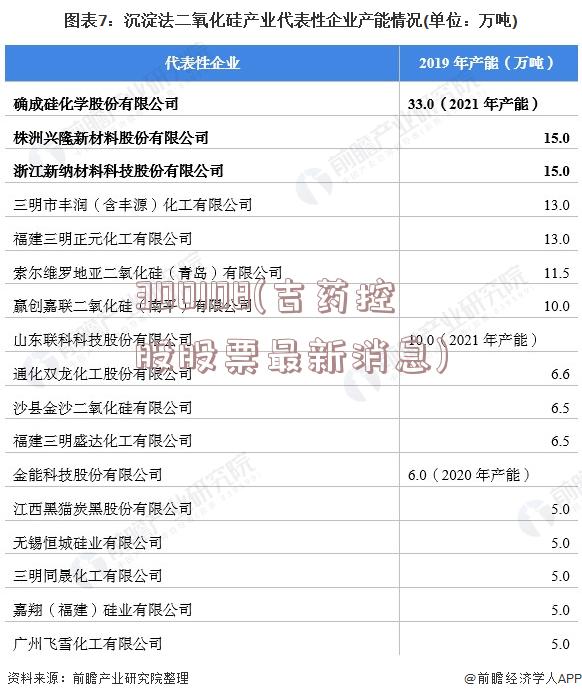 300108(吉药控股股票最新消息)