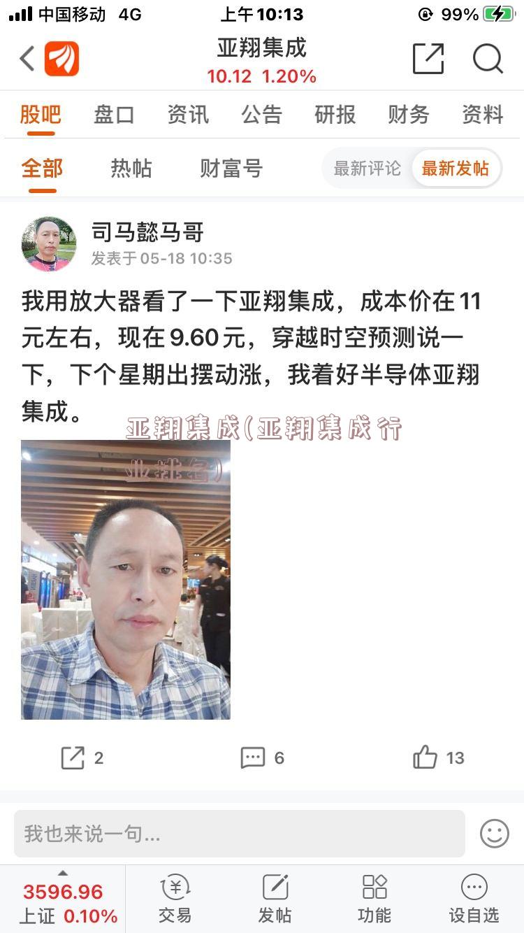 亚翔集成(亚翔集成行业排名)