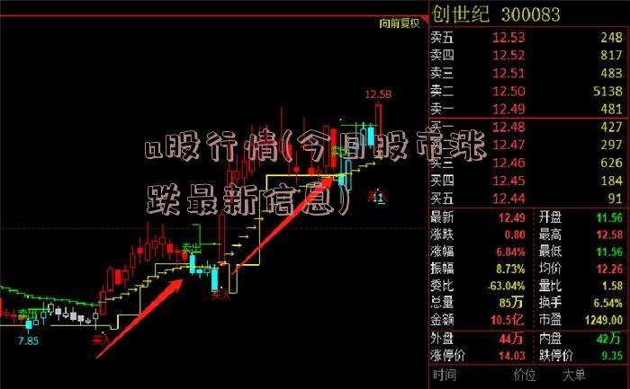 a股行情(今日股市涨跌最新信息)