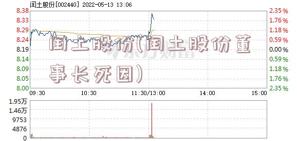 闰土股份(闰土股份董事长死因)