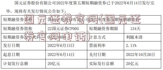 国元证券官网(国元证券官网电话)