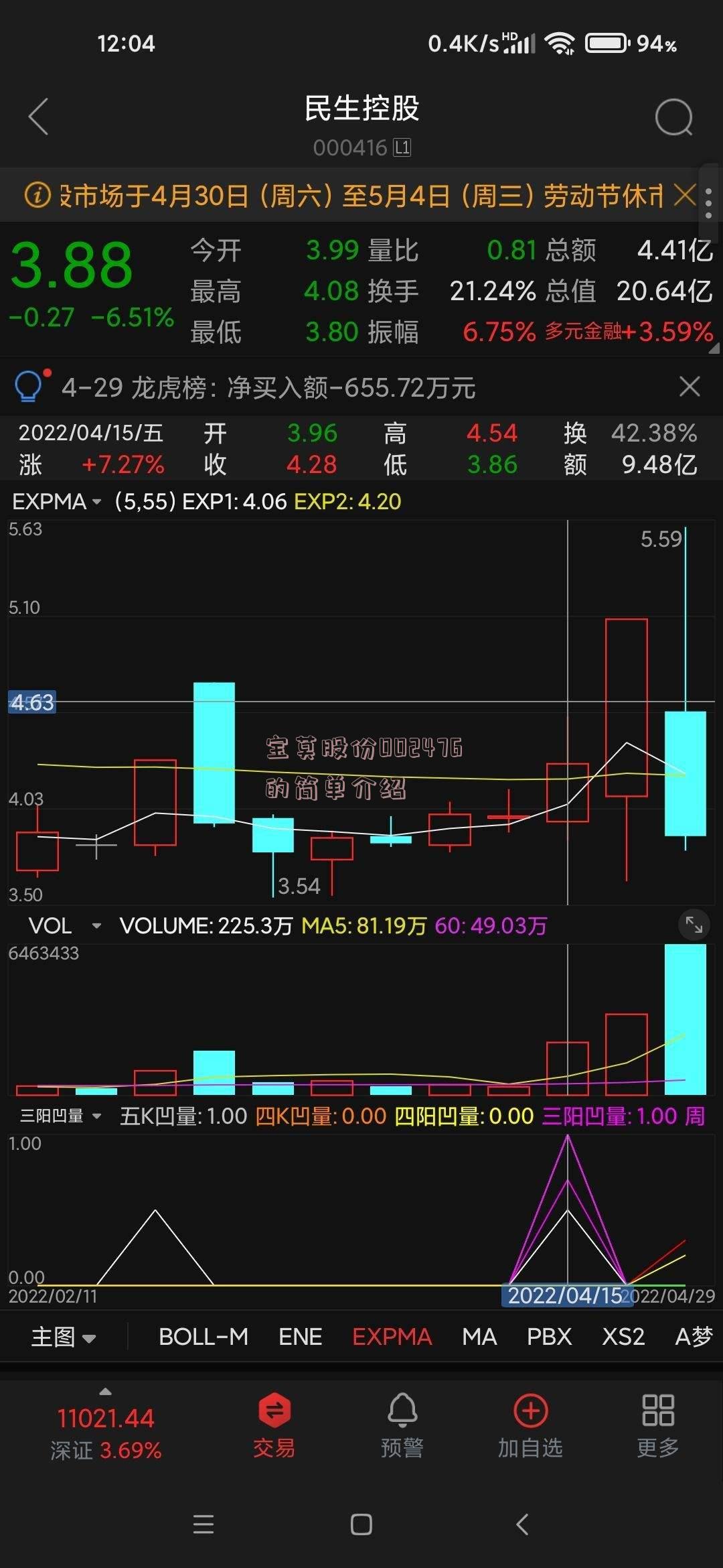 宝莫股份002476的简单介绍