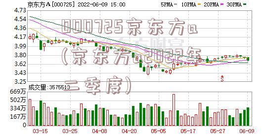 000725京东方a(京东方a2022年二季度)