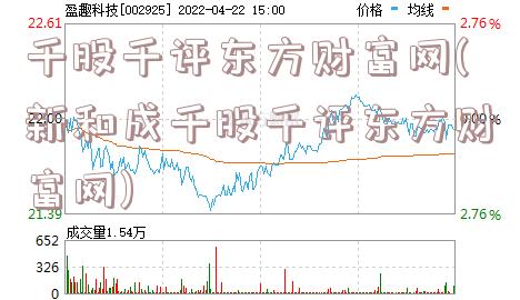 千股千评东方财富网(新和成千股千评东方财富网)