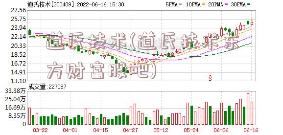 道氏技术(道氏技术东方财富股吧)