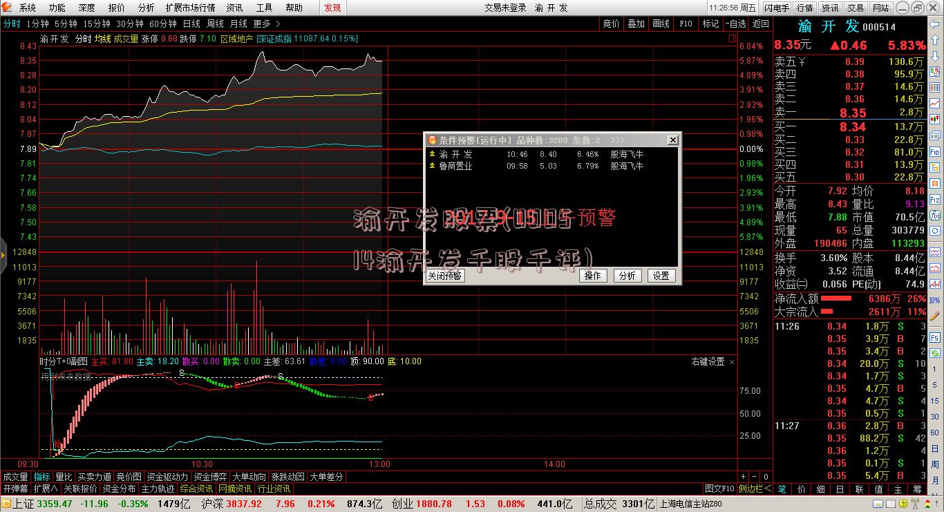 渝开发股票(000514渝开发千股千评)