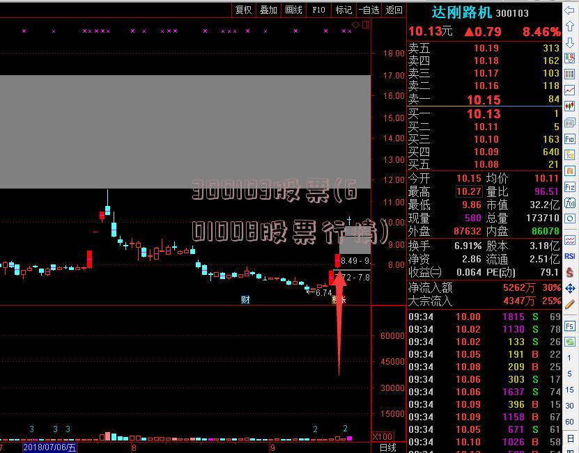 300103股票(601008股票行情)