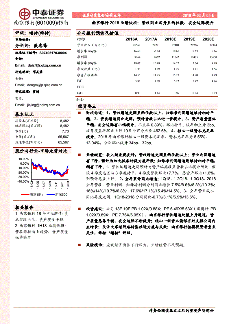 南京银行股票代码(南京银行股票行情查询)