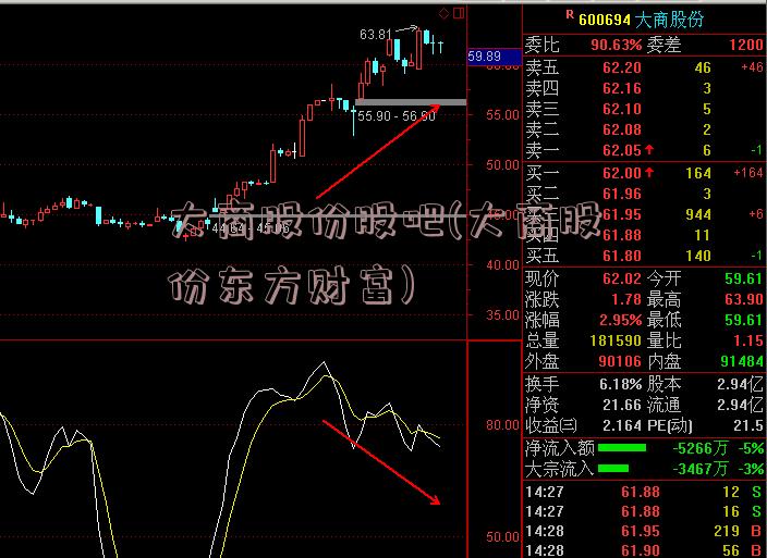 大商股份股吧(大商股份东方财富)