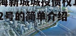 滨海新城城投债权1号、2号的简单介绍