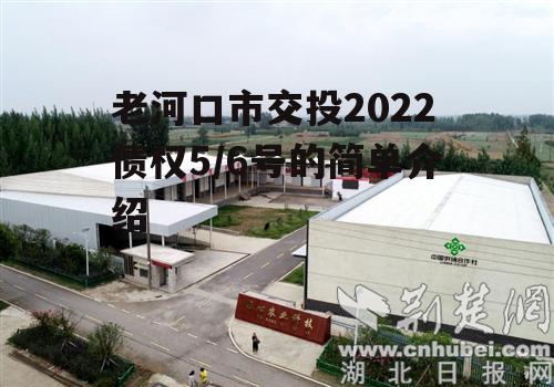 老河口市交投2022债权5/6号的简单介绍