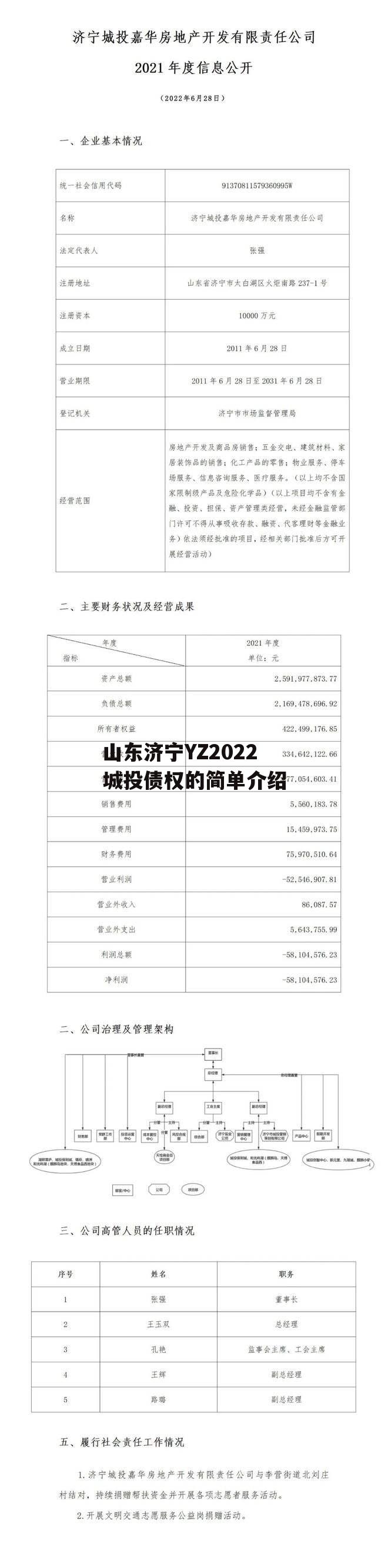 山东济宁YZ2022城投债权的简单介绍